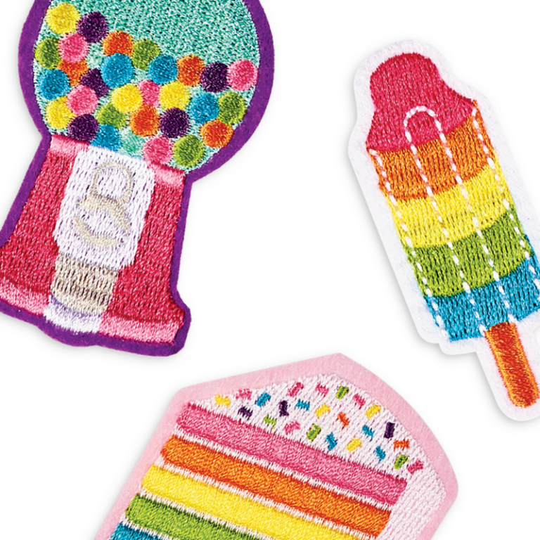 OOLY Stryka-på-märke Patch 'em Rainbow Treats